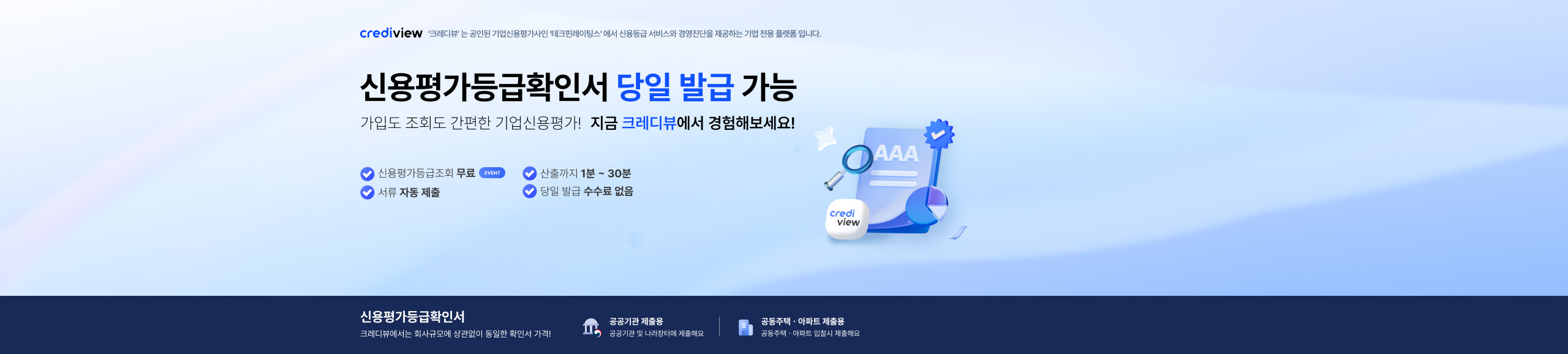 신용평가기관 크레디뷰